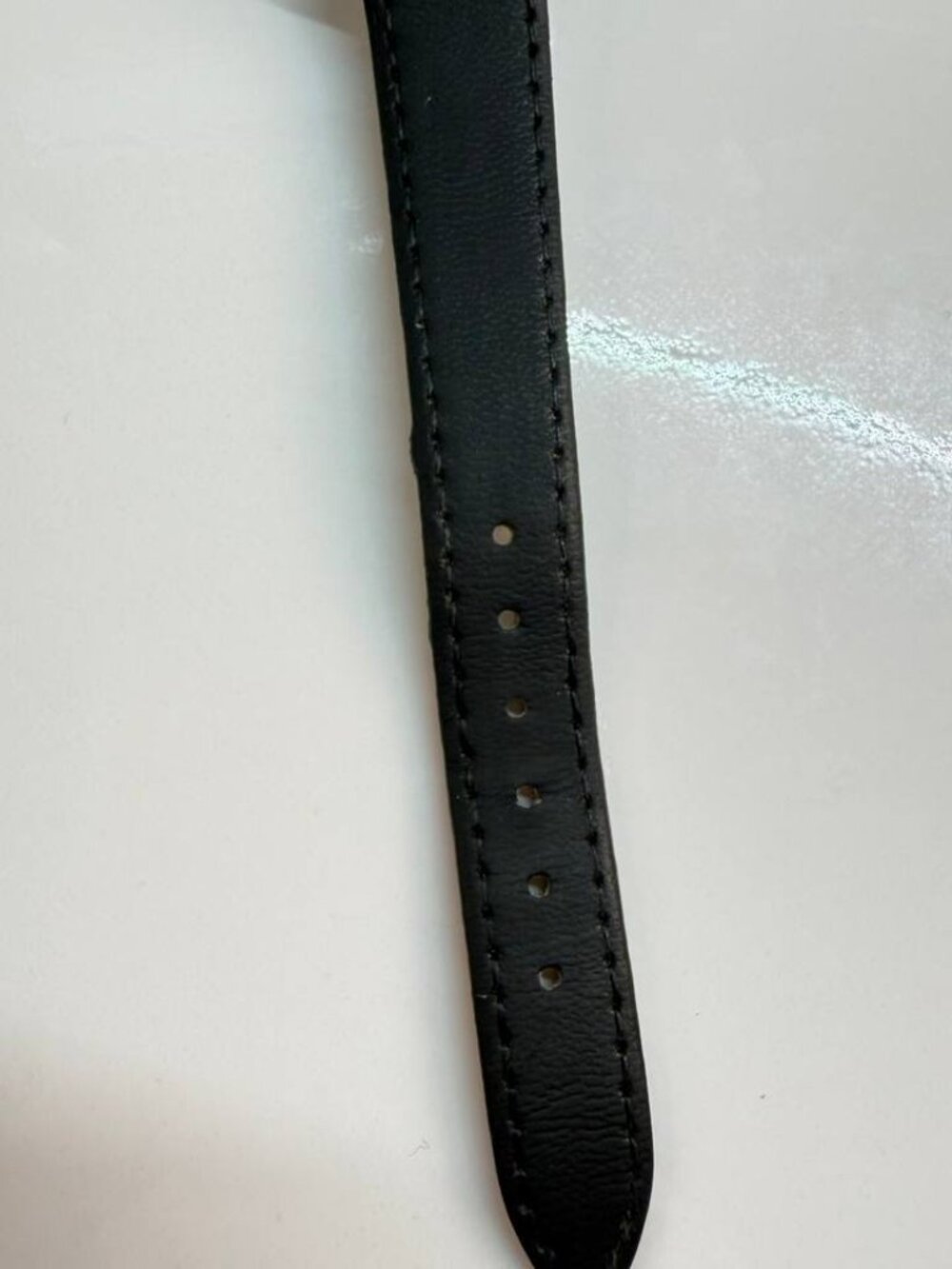Michel Germain Rectangular Watch – Black Leather Strap - Picture 11 of 12